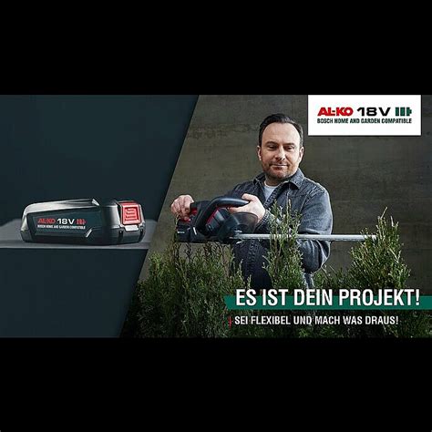 AL KO Bosch Home Garden Compatible Akku Kurze Ladezeit Normal