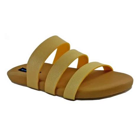 Ladies Orange Slip On Sandals, Size: 36-41 at Rs 390/pair in Mumbai | ID: 14274435555