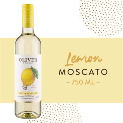 Oliver Winery Lemon Moscato Wine 750 Ml Pick ‘n Save