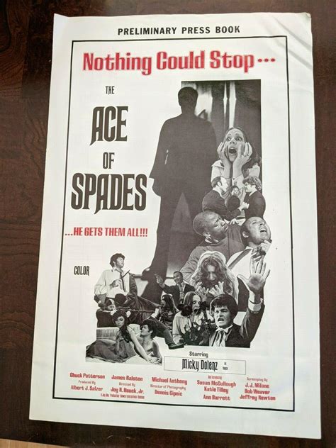 Ace Of Spaces Press Book Posters Micky Dolenz Night Of The Stranger