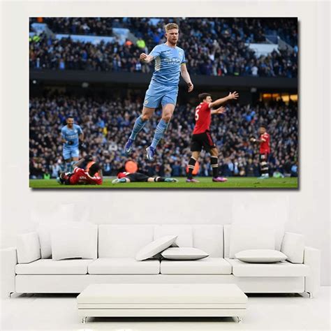 Kevin De Bruyne Canvas Wall Art Kevin De Bruyne Poster Kevin De Bruyne