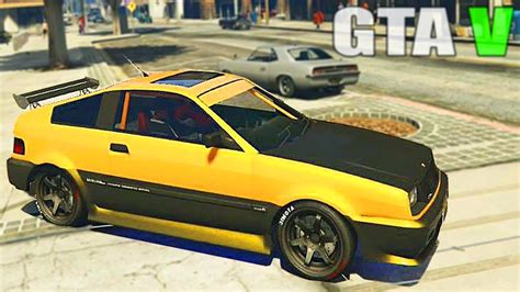 Grand Theft Auto V Customizing Blista Compact Honda CR X And Racing