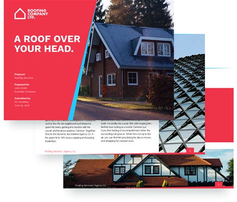 Roofing Proposal Template | Proposify