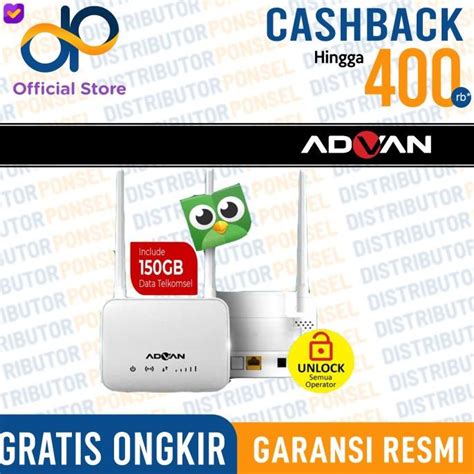 Jual Advan CPE Router Router Wifi 4G Modem Wifi Start Unlock Router