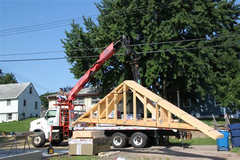 Garage Roof Truss Delivery Issues | Garage Construction