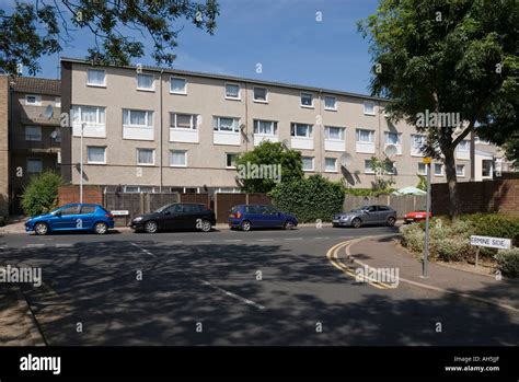 Modern Council House Estate In Enfield London Stock Photo Alamy