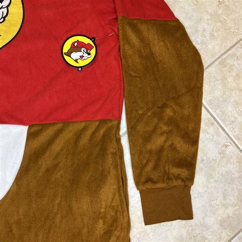 Buc-ee's Beaver Mascot Buc Union Body Suit One Piece Costume Pajamas