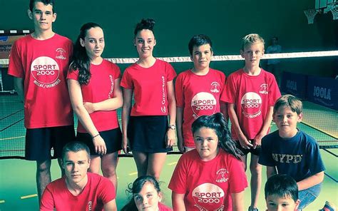 Badminton Les jeunes vice champions de Bretagne Le Télégramme