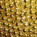 Gold Toned 4mm Round Spacer Beads Approx 100pcs My Beads