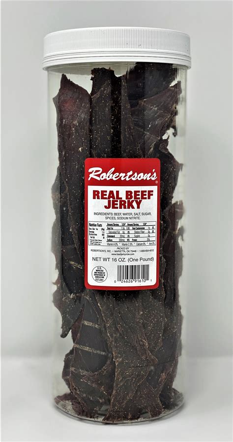 Real Beef Jerky Robertsons Hams