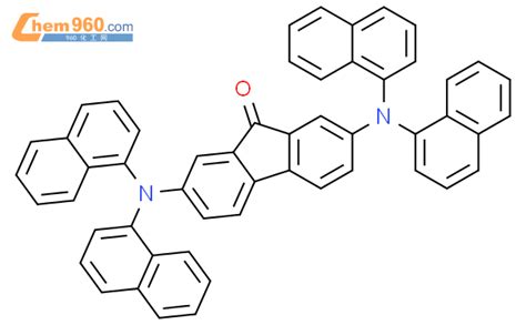 916061 82 0 9H Fluoren 9 one 2 7 bis di 1 naphthalenylamino CAS号