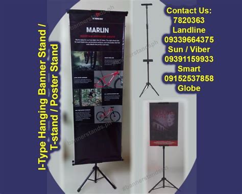 I Type Hanging Banner Poster Stand T Stand Standee Sintra Everything