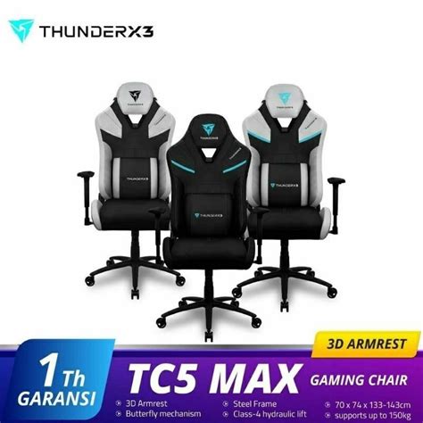 Jual ThunderX3 TC5 Max XXL Gaming Chair Kursi Gaming Kantor Original