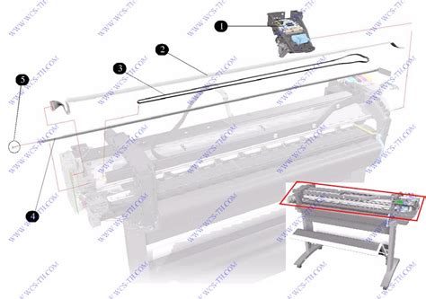 Diagram Hp Designjet 500