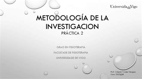 P2 Metodologia De La Investigacion Practica 2 Pdf