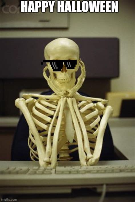 Waiting Skeleton Memes - Imgflip