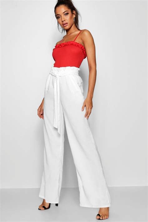 Click Here To Find Out About The Paperbag Waist Trousers From Boohoo