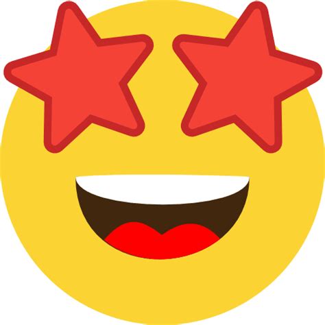 Star Struck Emoji Icon Png And Svg Vector Free Download