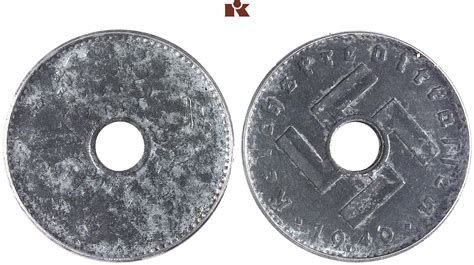 Prägungen der Reichskreditkassen 10 Reichspfennig 1940 D J 619