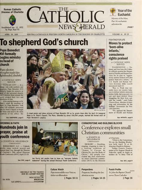 April By Catholic News Herald Issuu