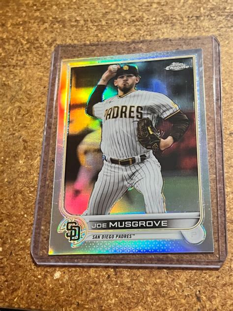 2022 Topps Chrome Baseball Silver Refractor 11 Joe Musgrove EBay