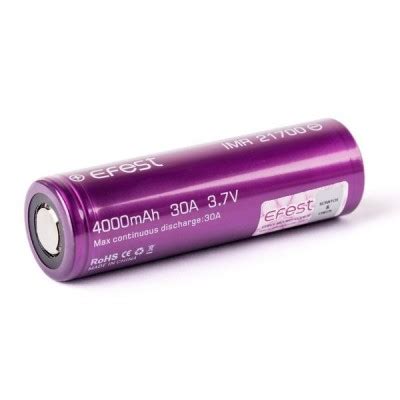 Efest IMR 21700 Akku 4000 MAh 30 A ISmoker Eu