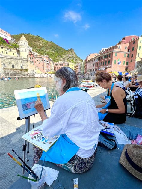 Azenart Painting Holidays — 2025 And 2026 Painting Holiday Cinque Terre Italy — Painting Holidays