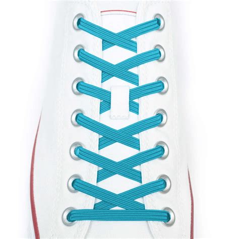 Sky Blue Laces One Size Fits All Blue Shoelaces Elastic Shoe Laces