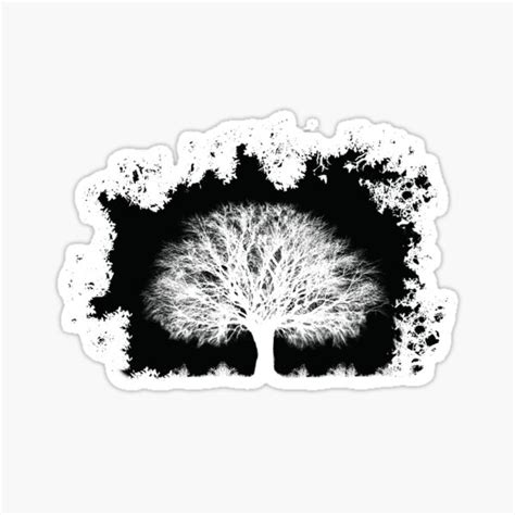 Tree Window Sticker For Sale By Wanungara Redbubble