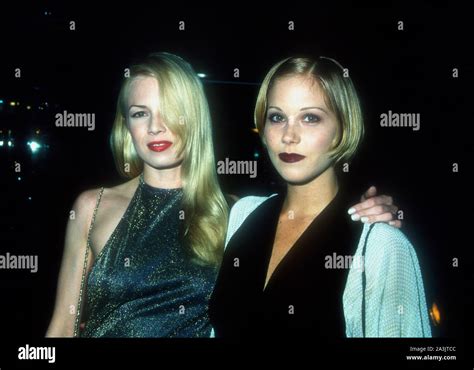 Los Angeles California Usa 28th January 1995 Actress Traci Lords And