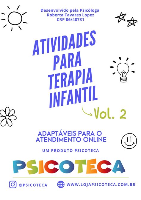 E Book De Atividades Para TErapia Infantil Psicoteca