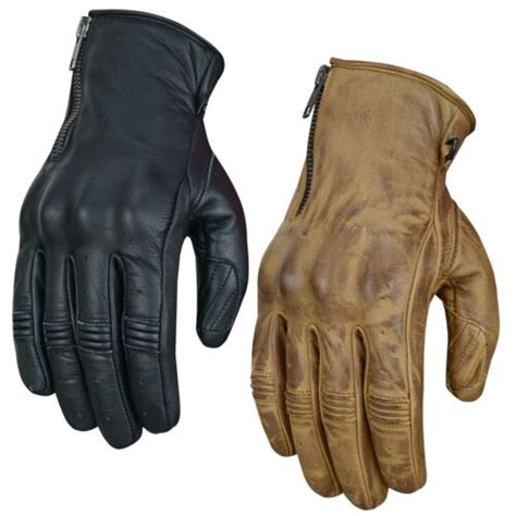 Motorrad Leder Handschuhe Biker Motorrad Chopper Handschuhe Cafe Racer