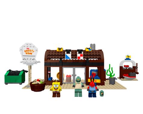 LEGO Set 3825-1 Krusty Krab (2006 SpongeBob SquarePants) | Rebrickable ...