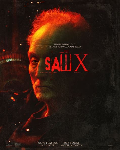 Saw X Dvd Release Date Redbox Netflix Itunes Amazon