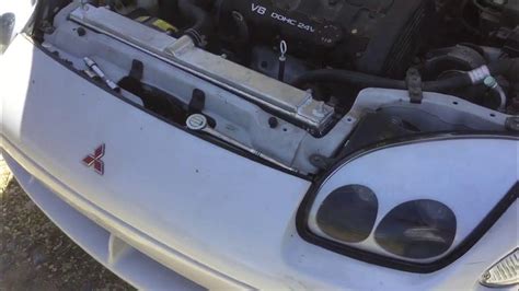 3000gt Aluminum Radiator 2 Row Mitsubishi Youtube