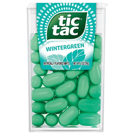 Tic Tac Wintergreen Flavor Mints - Shop Candy at H-E-B