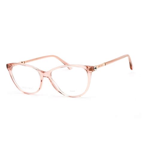 Jimmy Choo Jc287 Eyeglasses Nude Clear Lens In Metallic Lyst