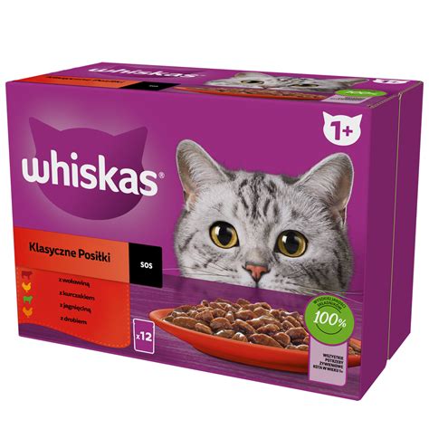 Whiskas Adult S Ky X G Classic Meals Vlhk Krmivo Pro Dosp L