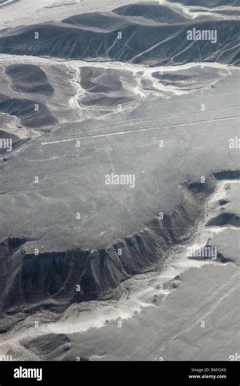 Nazca Desert with mysterous Nazca lines Stock Photo - Alamy