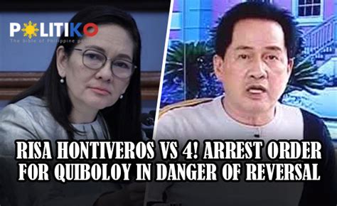 Watch Risa Hontiveros Vs 4 Arrest Order For Quiboloy In Danger Of