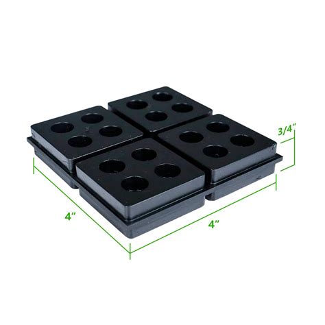 Snapklik Anti Vibration Rubber Pads X X Heavy Duty