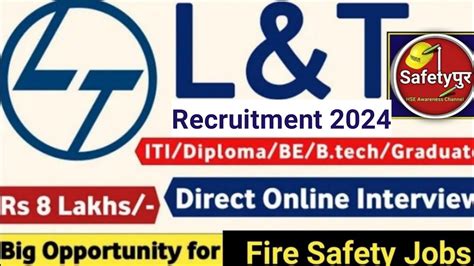 Fire And Safety Job Vacancy In India Safety Officer Job Vacancy In