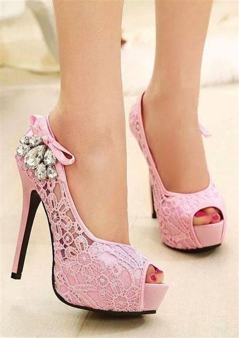 These Are For All The Girly Girls Heels Cute High Heels High Heels