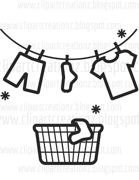 Clothesline Free Clipart