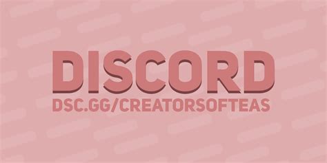 New Discord Banner! by creatorsofteas on DeviantArt