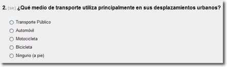 Tipos De Tems En Las Encuestas Online