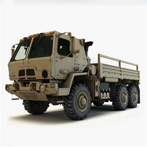 3d Oshkosh Fmtv 6x6 M1083 Model