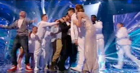 Ooops X Factor Winner Matt Cardle Hit Dannii Minogue In The Face