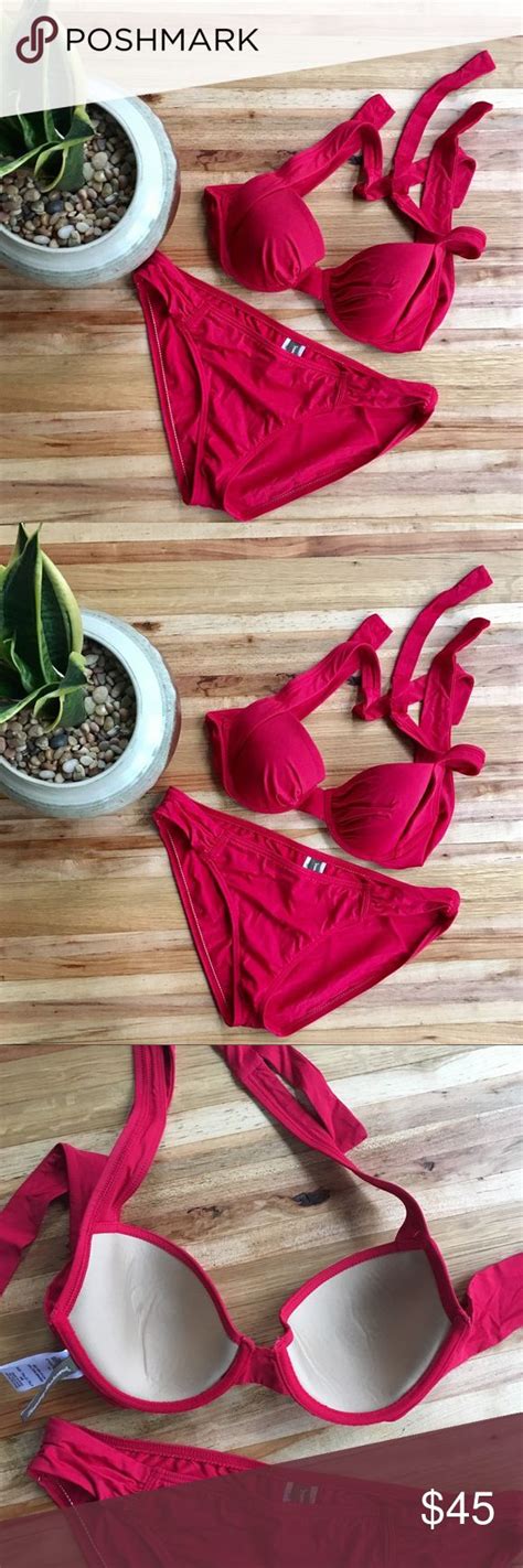 Tommmy Bahama Red Bikini Red Bikini Bikinis Bahama