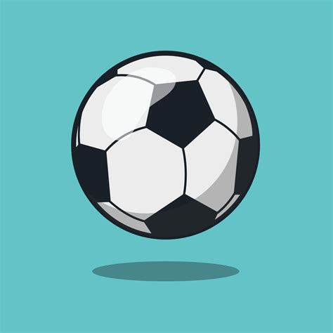 Football Ball Cartoon Icon illustration 15262324 Vector Art at Vecteezy